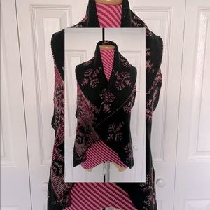 Buttonless Sweater Shrug/Vest